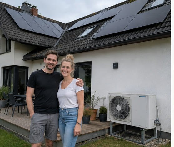 Einfamilienhaus mit PV & Wärmepumpe – 10,4 kWp PV + Wärmepumpe + 10 kWh Speicher